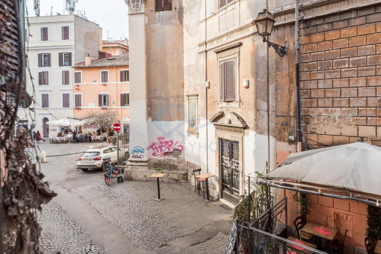 Cozy Entire Apt Close To Piazza Trilussa Рим Экстерьер фото