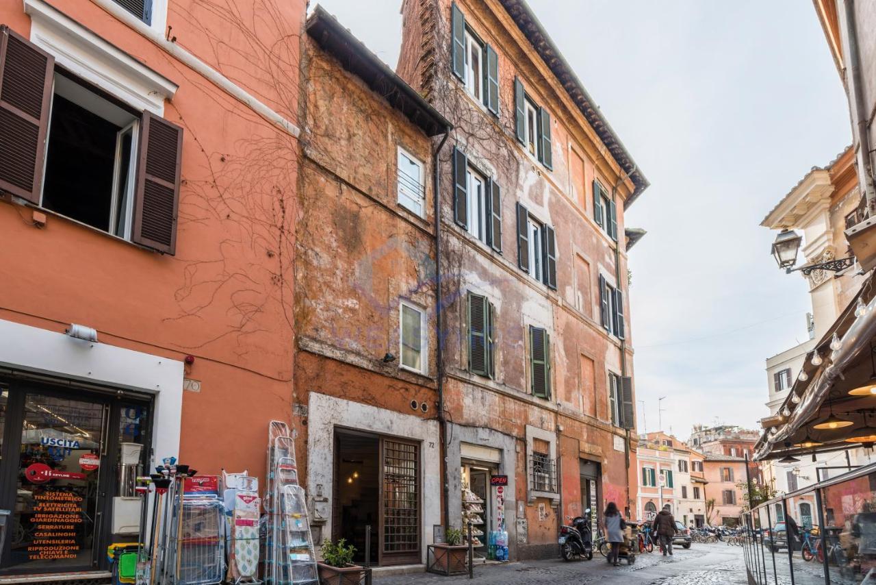 Cozy Entire Apt Close To Piazza Trilussa Рим Экстерьер фото