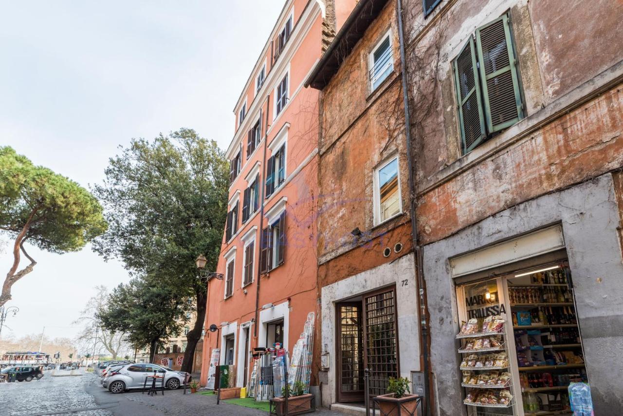 Cozy Entire Apt Close To Piazza Trilussa Рим Экстерьер фото